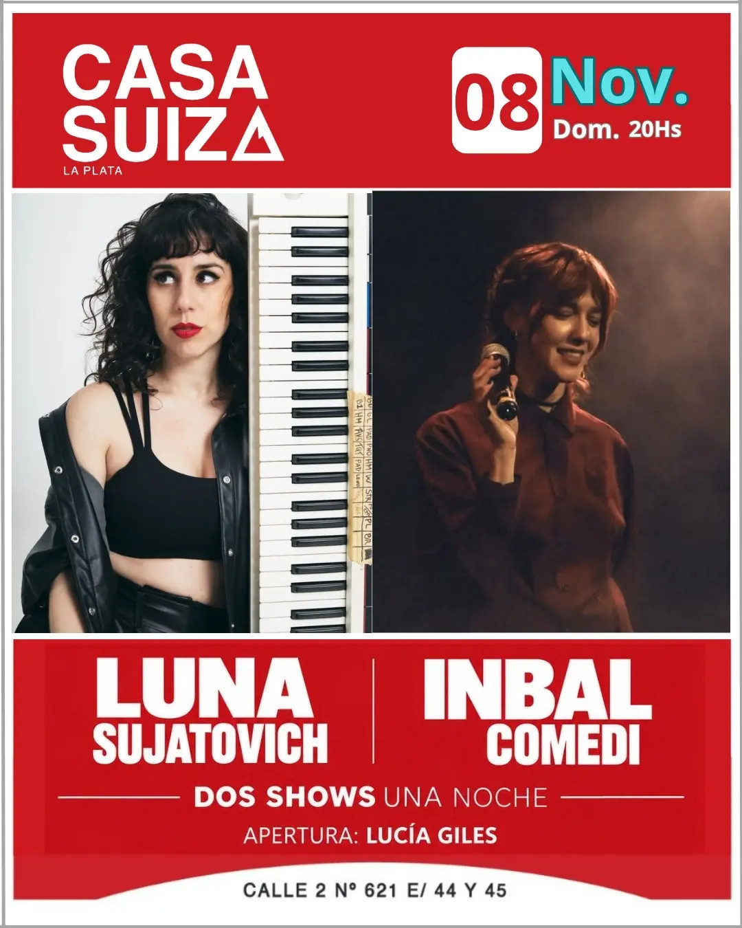 Luna Sujatovich e Inbal Comedi