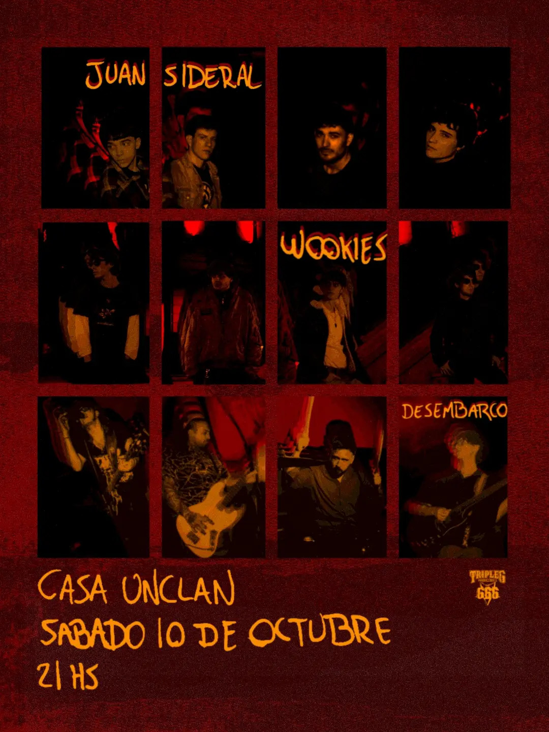 Juan Sideral + Desembarco + Wookies